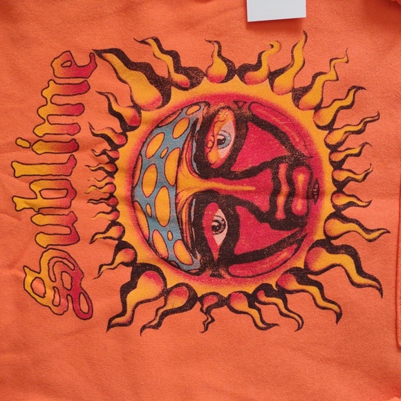 Sublime Youth 10/12 Orange Sun Hoodie - Picture 4 of 11